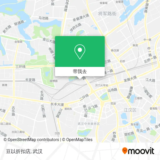 豆以折扣店地图