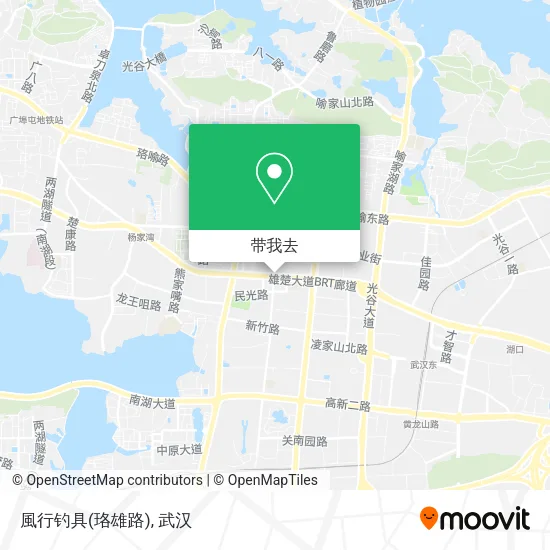 風行钓具(珞雄路)地图