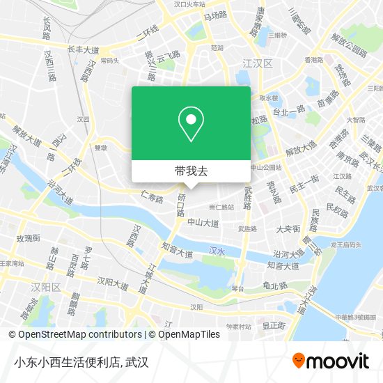 小东小西生活便利店地图