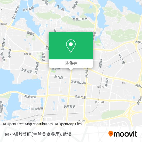 向小锅炒菜吧(兰兰美食餐厅)地图