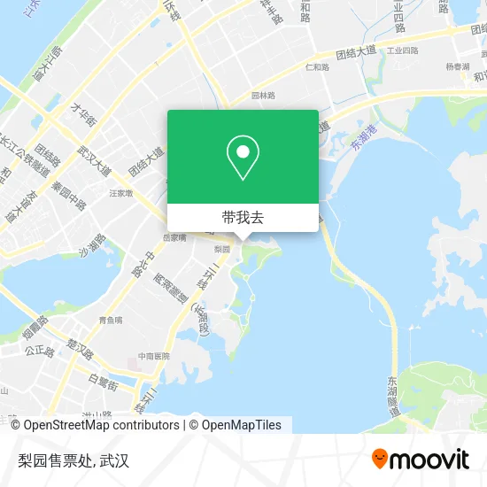 梨园售票处地图