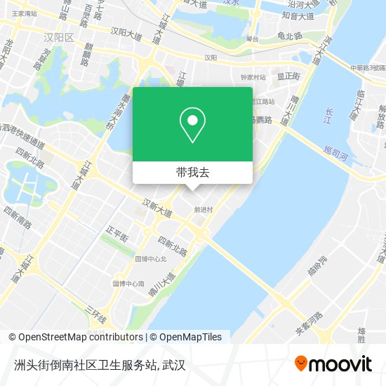 洲头街倒南社区卫生服务站地图