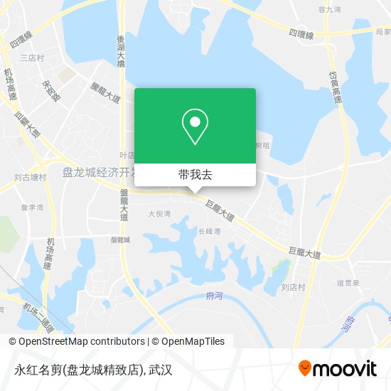永红名剪(盘龙城精致店)地图