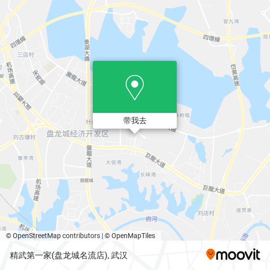 精武第一家(盘龙城名流店)地图