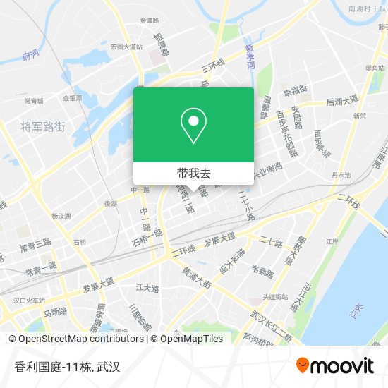 香利国庭-11栋地图