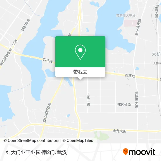 红大门业工业园-南2门地图