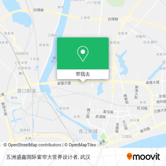 五洲盛鑫国际窗帘大世界设计者地图