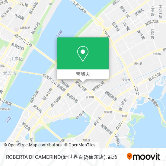 ROBERTA DI CAMERINO(新世界百货徐东店)地图