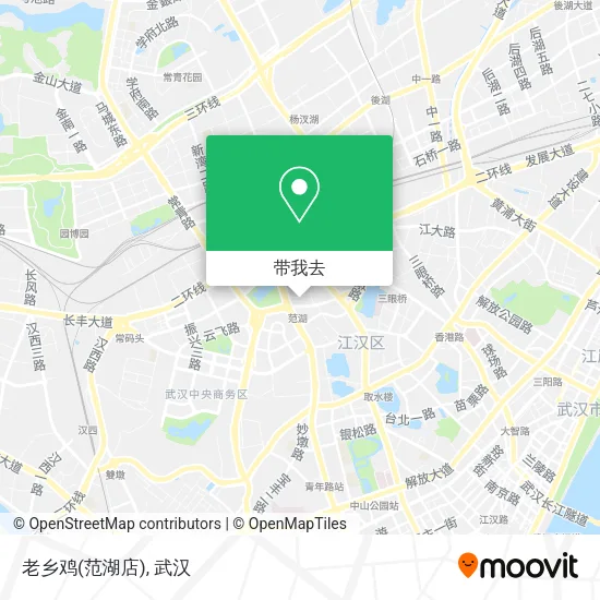 老乡鸡(范湖店)地图