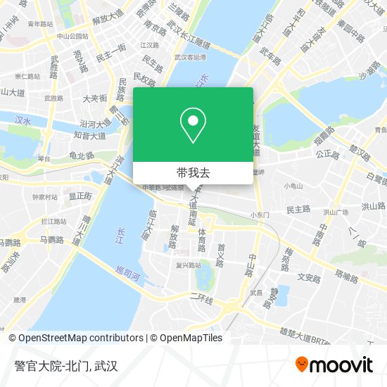警官大院-北门地图