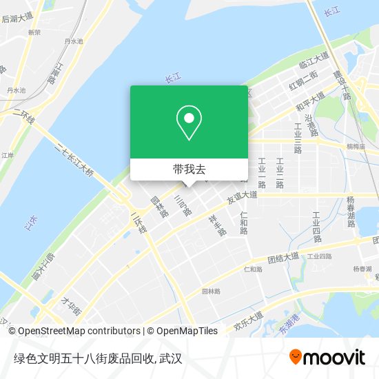 绿色文明五十八街废品回收地图