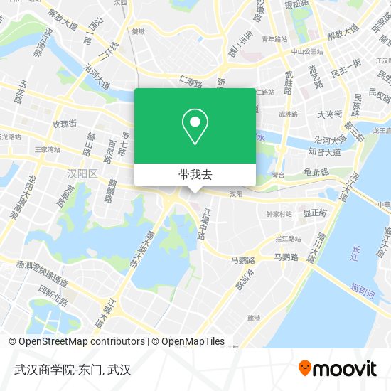 武汉商学院-东门地图