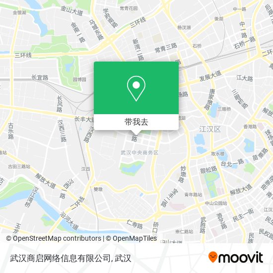武汉商启网络信息有限公司地图
