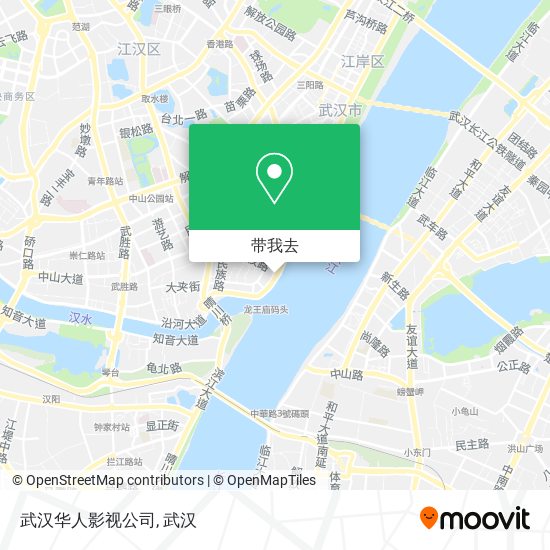 武汉华人影视公司地图