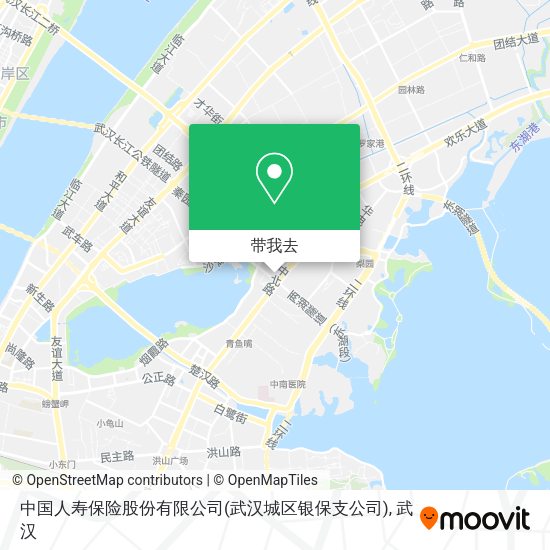 中国人寿保险股份有限公司(武汉城区银保支公司)地图