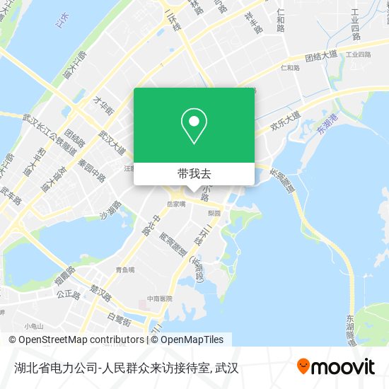 湖北省电力公司-人民群众来访接待室地图