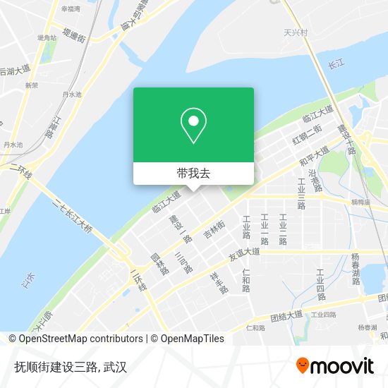 抚顺街建设三路地图
