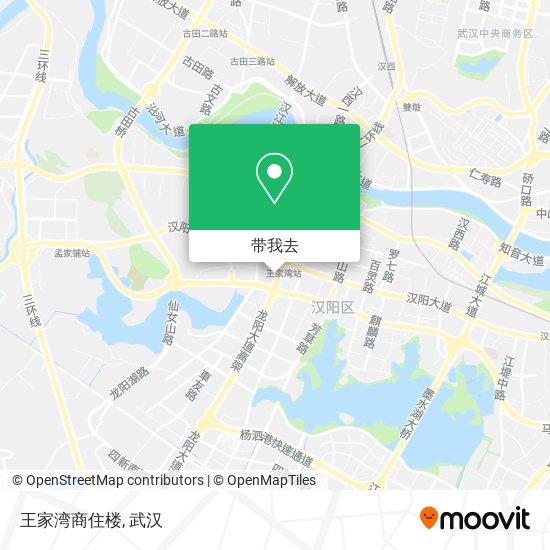 王家湾商住楼地图