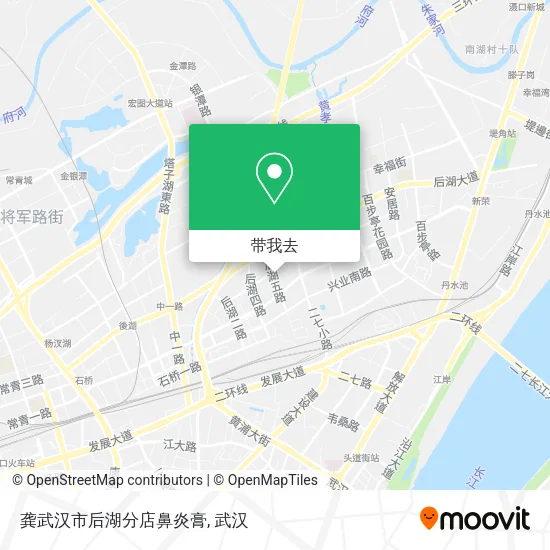 龚武汉市后湖分店鼻炎膏地图