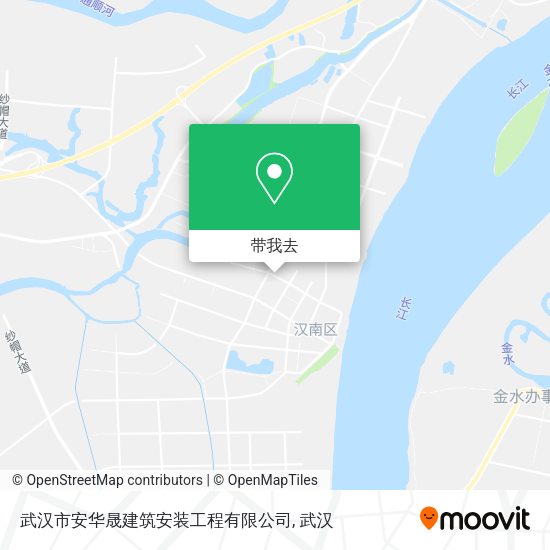 武汉市安华晟建筑安装工程有限公司地图
