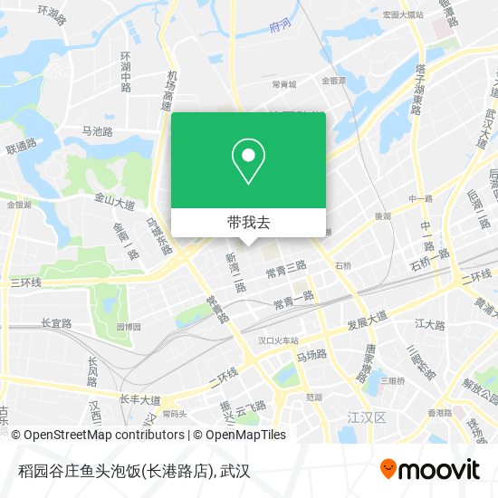 稻园谷庄鱼头泡饭(长港路店)地图