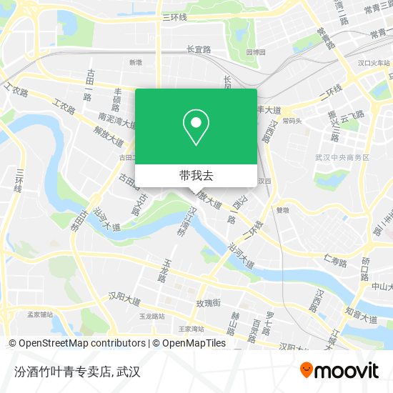 汾酒竹叶青专卖店地图
