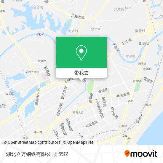 湖北立万钢铁有限公司地图