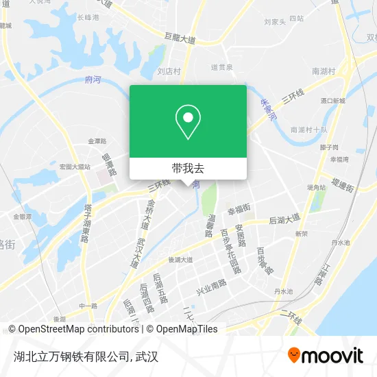 湖北立万钢铁有限公司地图