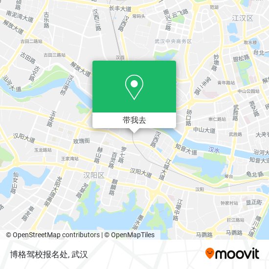 博格驾校报名处地图