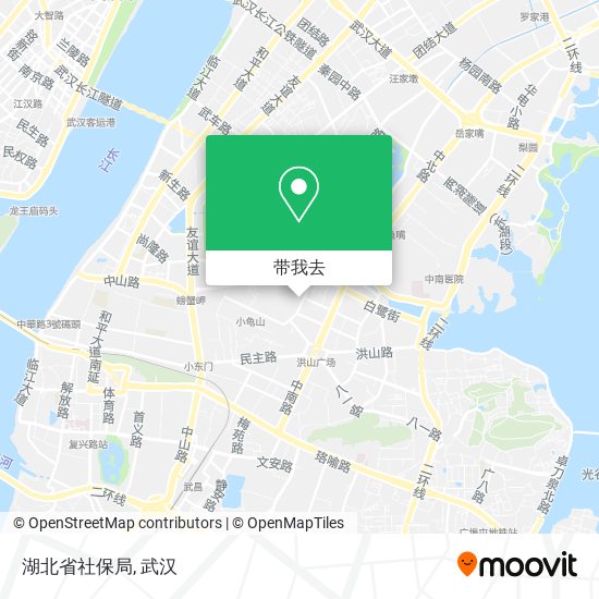 湖北省社保局地图