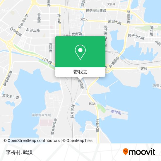 李桥村地图