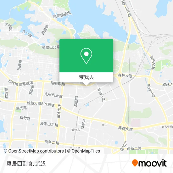 康居园副食地图