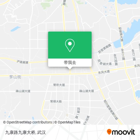 九康路九康大桥地图