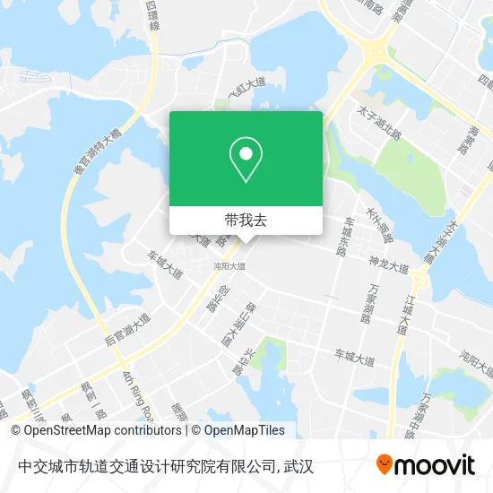 中交城市轨道交通设计研究院有限公司地图