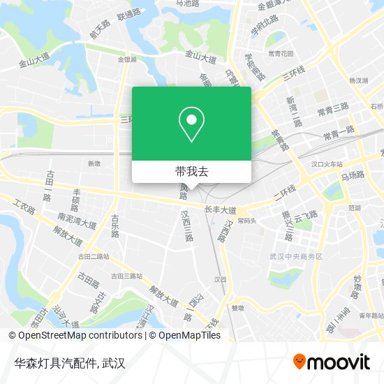 华森灯具汽配件地图