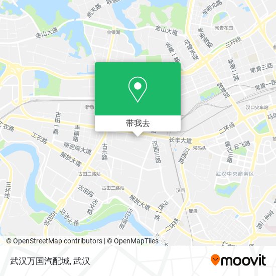 武汉万国汽配城地图