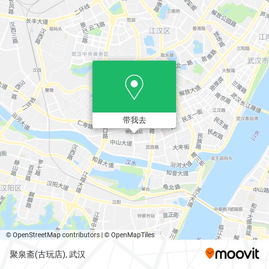 聚泉斋(古玩店)地图