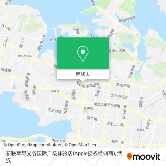新联苹果光谷国际广场体验店(Apple授权经销商)地图