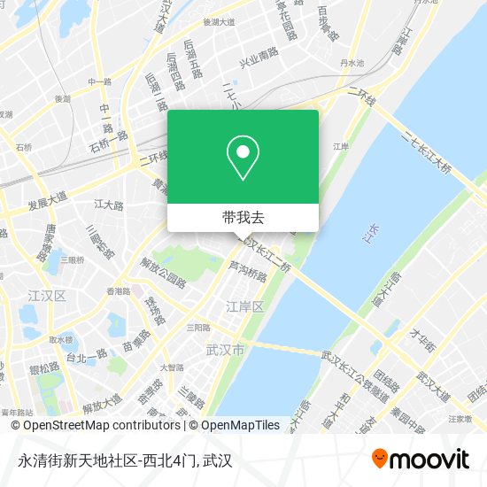 永清街新天地社区-西北4门地图