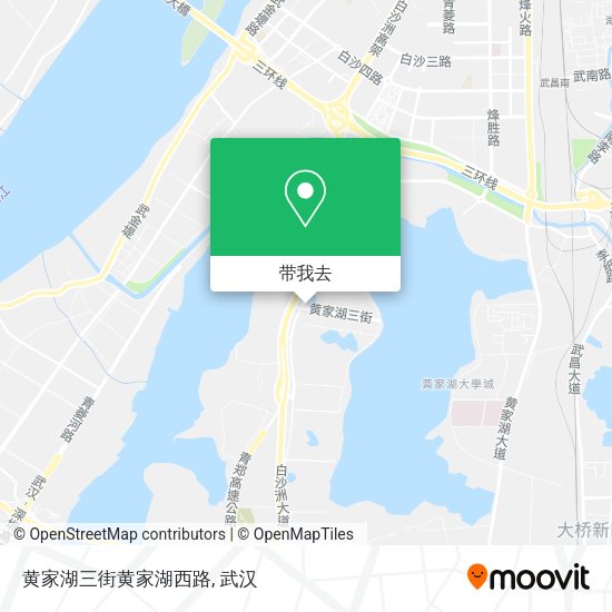 黄家湖三街黄家湖西路地图