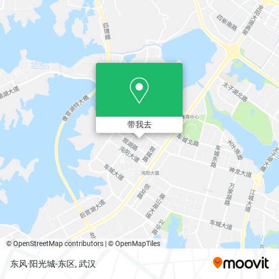 东风·阳光城-东区地图