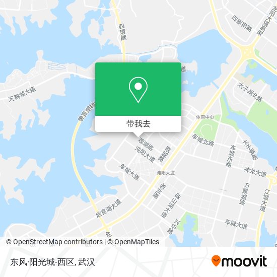东风·阳光城-西区地图