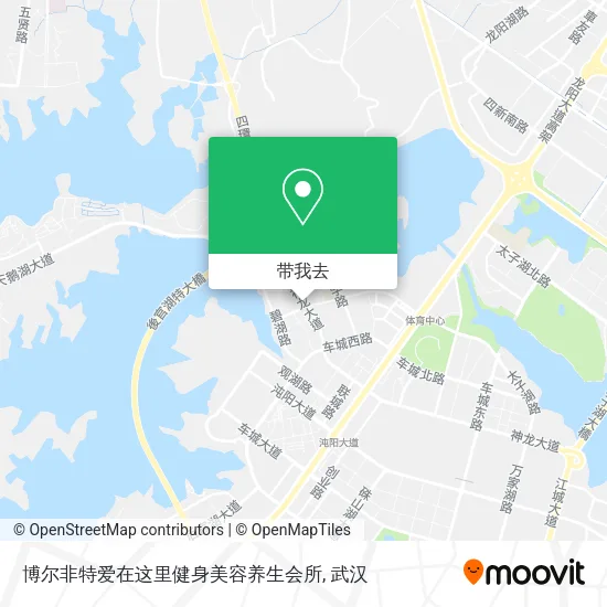博尔非特爱在这里健身美容养生会所地图