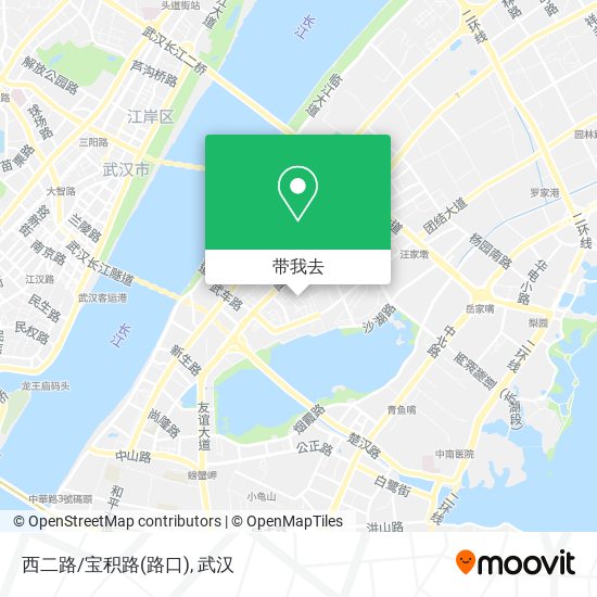 西二路/宝积路(路口)地图