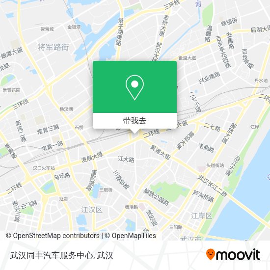 武汉同丰汽车服务中心地图