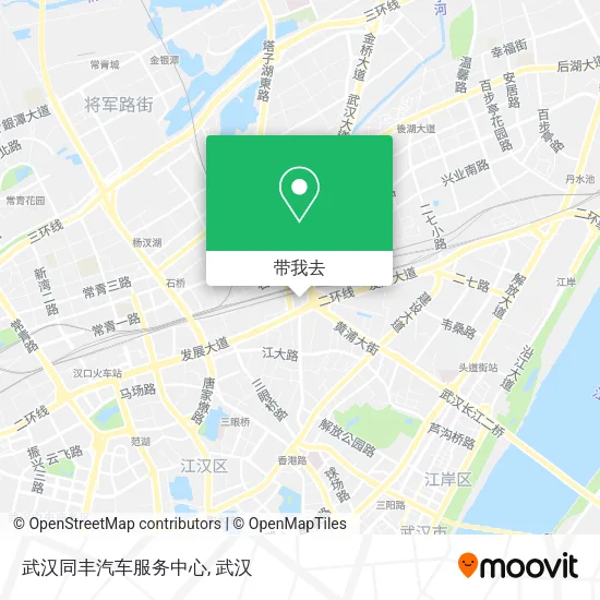 武汉同丰汽车服务中心地图