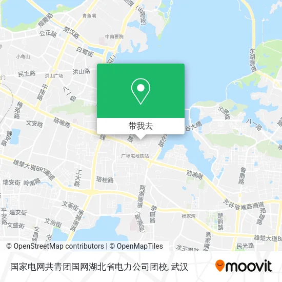 国家电网共青团国网湖北省电力公司团校地图