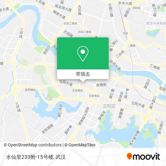 水仙里233附-15号楼地图