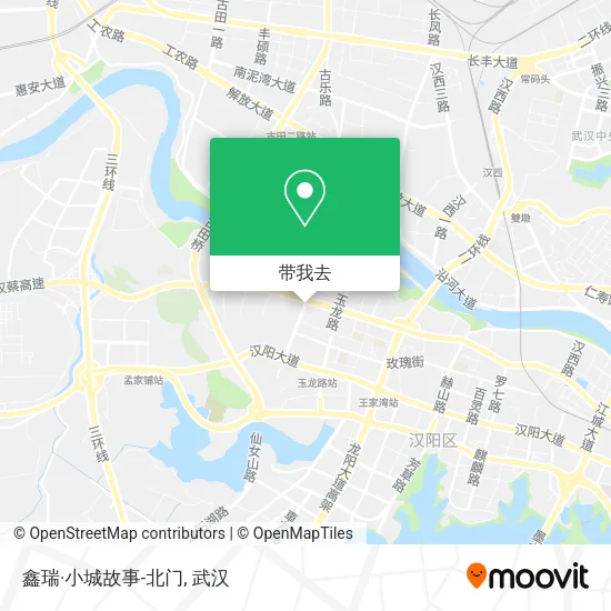 鑫瑞·小城故事-北门地图