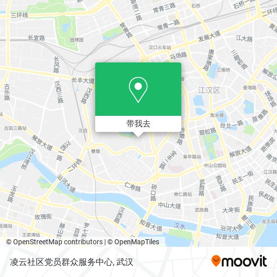 凌云社区党员群众服务中心地图